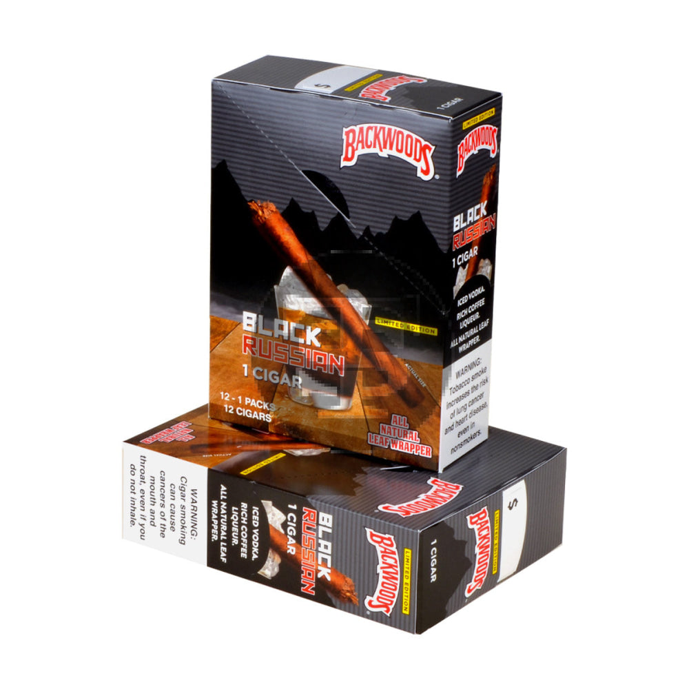 Backwoods Black Russian Cigars Pack of 24 | Buy Online – Tobacco Stock