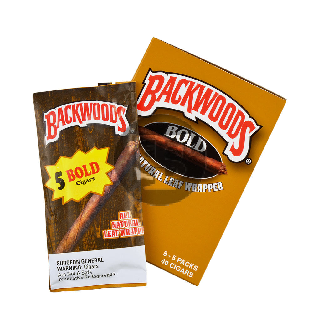 Backwoods Bold Cigars 8 Packs of 5