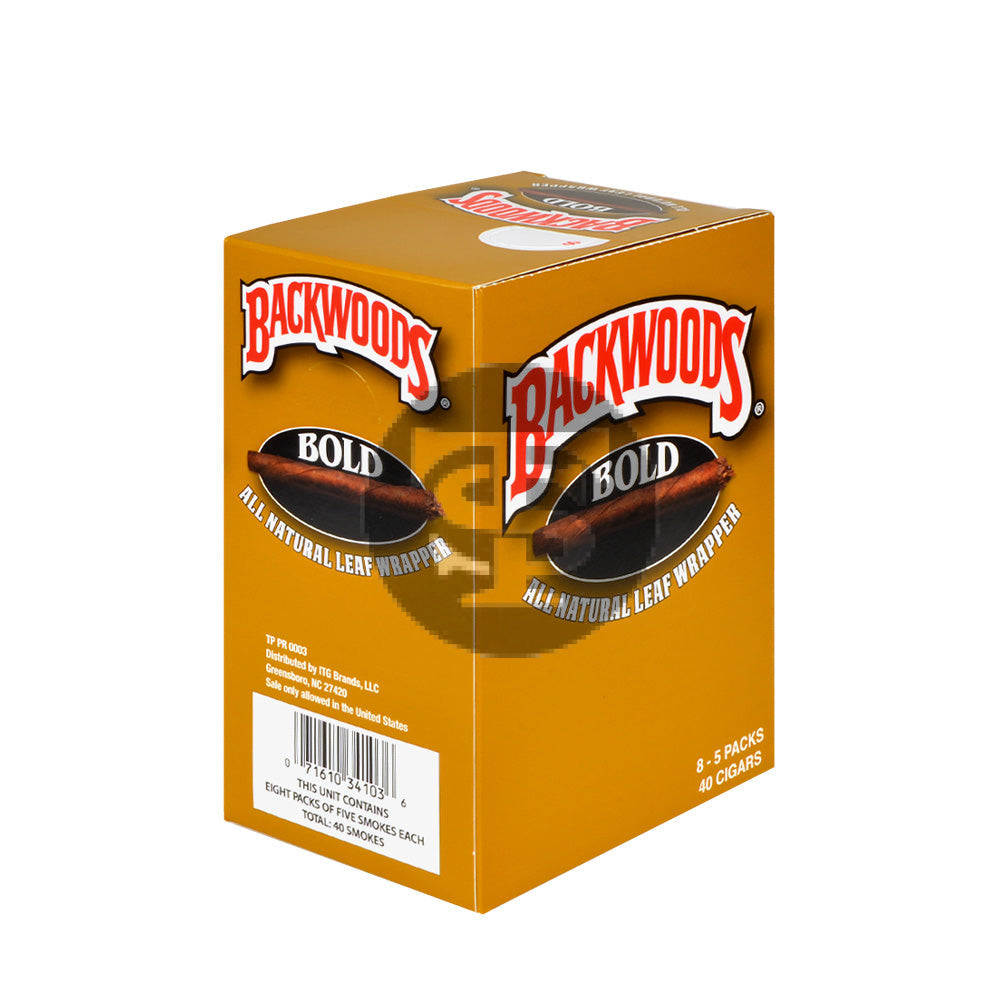 Backwoods Bold Cigars 8 Packs of 5