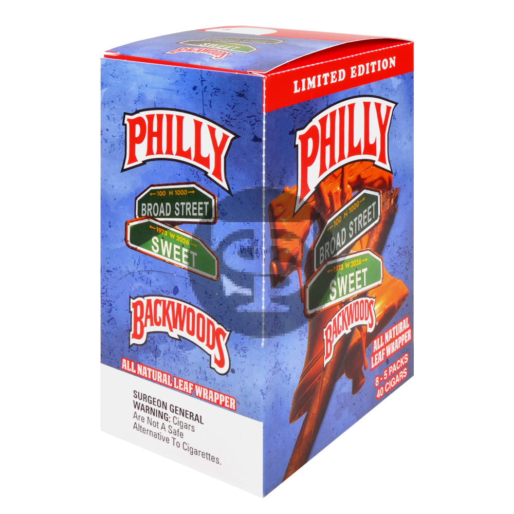 Backwoods Broad Street Sweet Cigars 8 Packs of 5