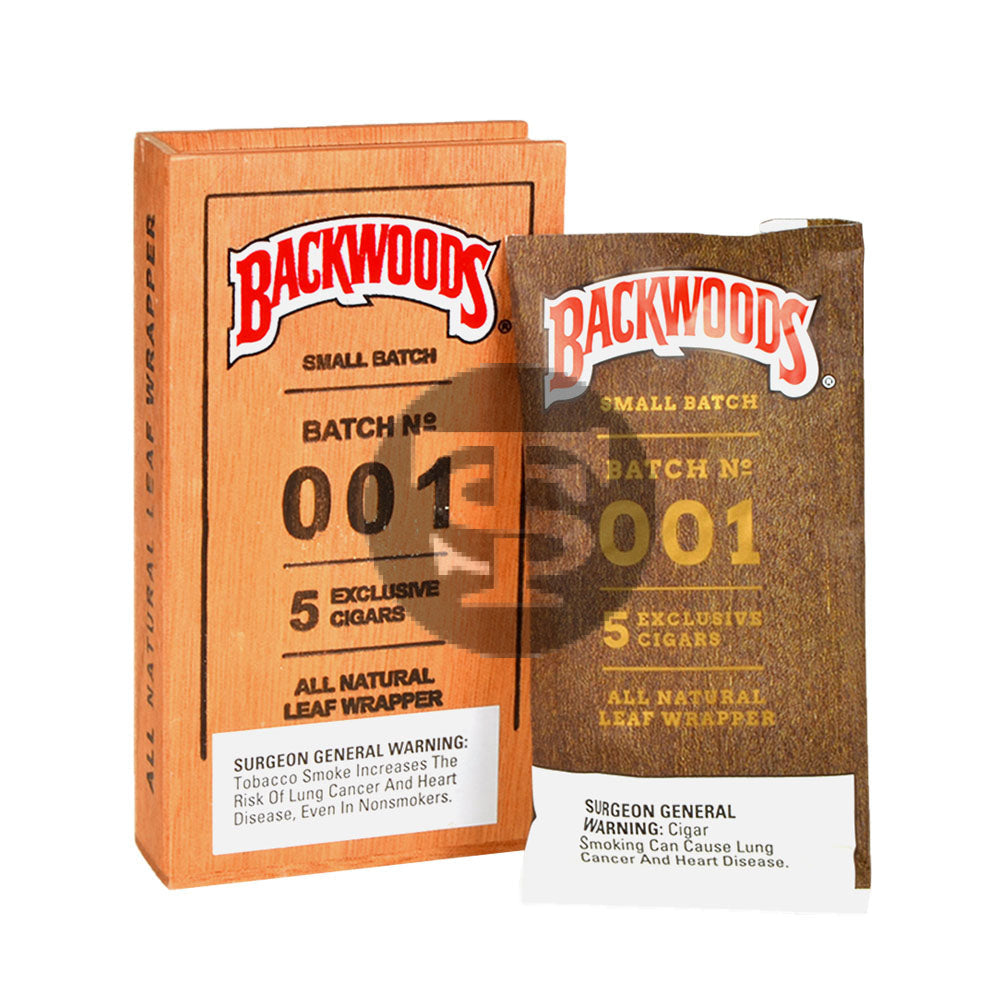 Backwoods Cigars Small Batch 001 Pack of 5 Buy Online – Tobacco Stock
