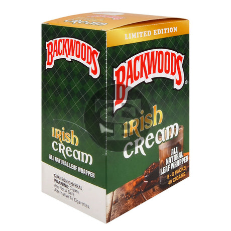 Backwoods Irish Cream Cigars 8 Packs of 5
