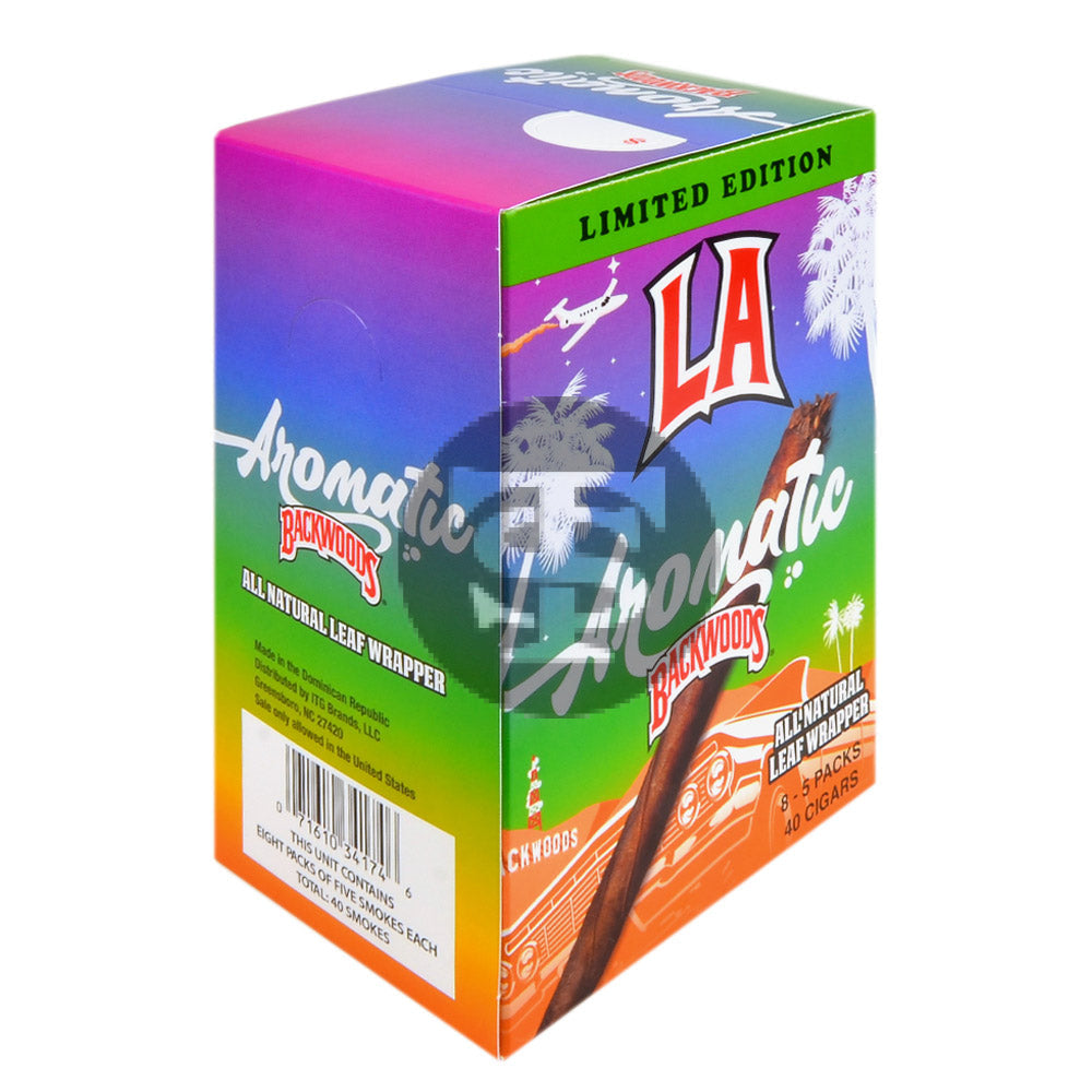 LA Aromatic Backwoods Cigars | 8 Packs of 5 | Limited Edition