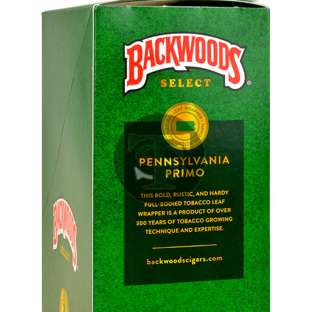 Backwoods Select Pennsylvania Primo cigars 10 packs of 3
