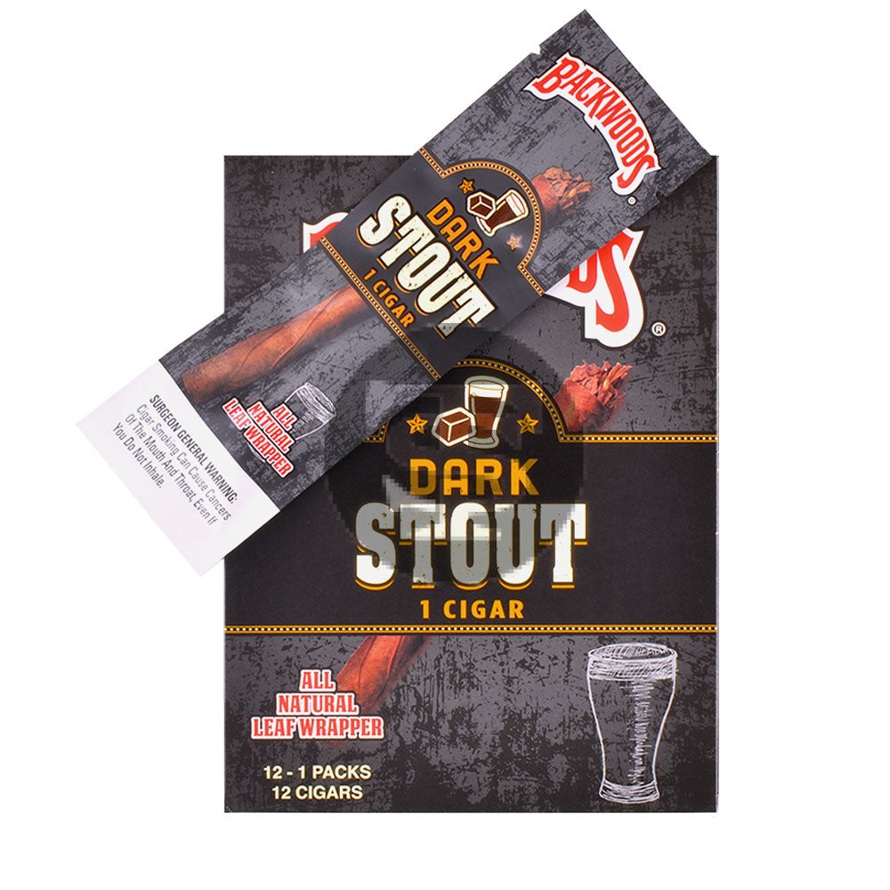 Backwoods Singles Dark Stout Cigars Pack of 24 3