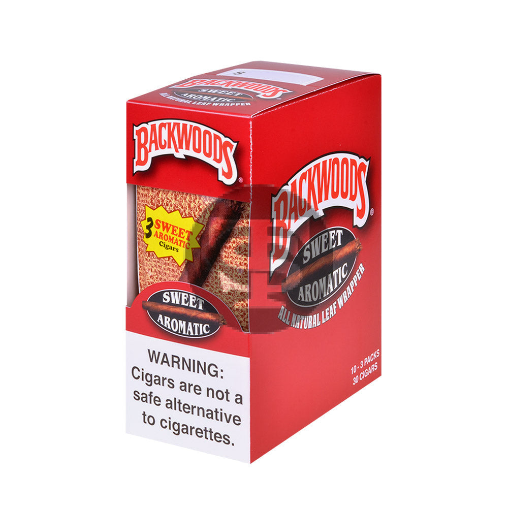 Backwoods Sweet Aromatic 10 packs of 3 1