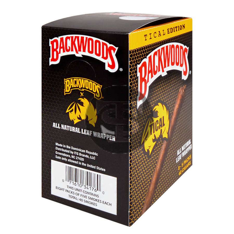 Backwoods TICAL Cigars | 8 Packs of 5 | Limited Edition – Tobacco Stock