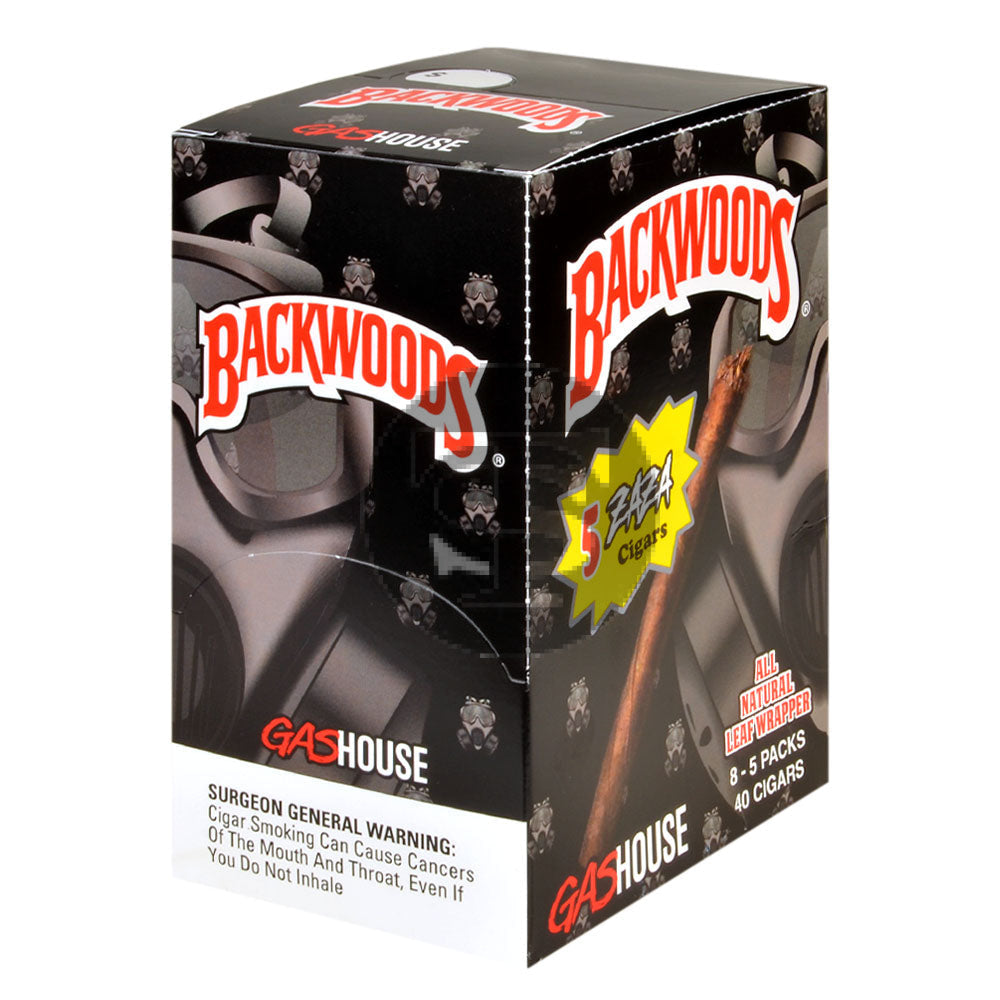 Zaza Backwoods Cigars | 8 Packs of 5 | GasHouse – Tobacco Stock
