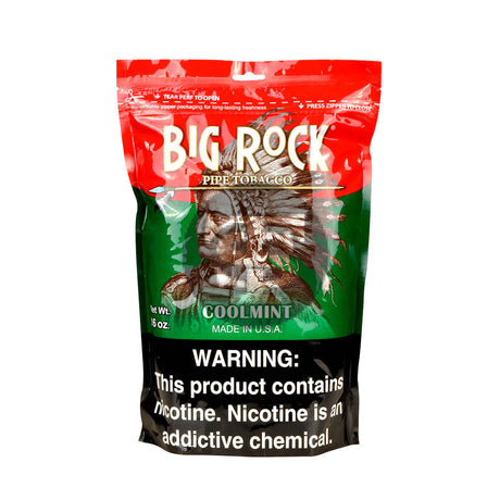 Big Rock Cool Mint Pipe Tobacco 16 oz. Bag