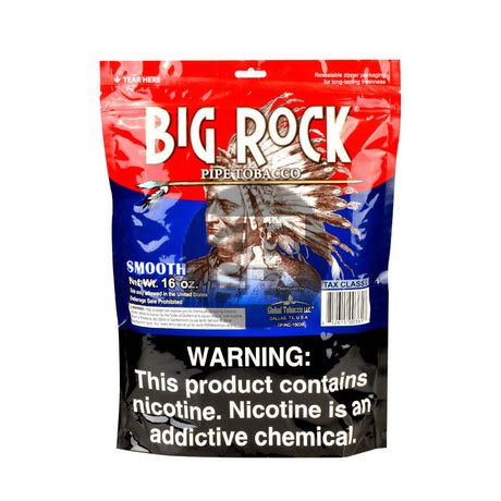 Big Rock Smooth Pipe Tobacco 16 oz. Bag