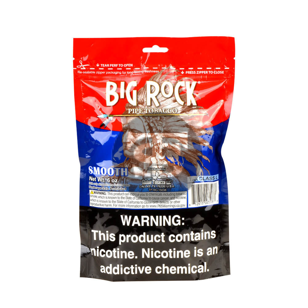 Big Rock Smooth Pipe Tobacco 6 oz. Bag