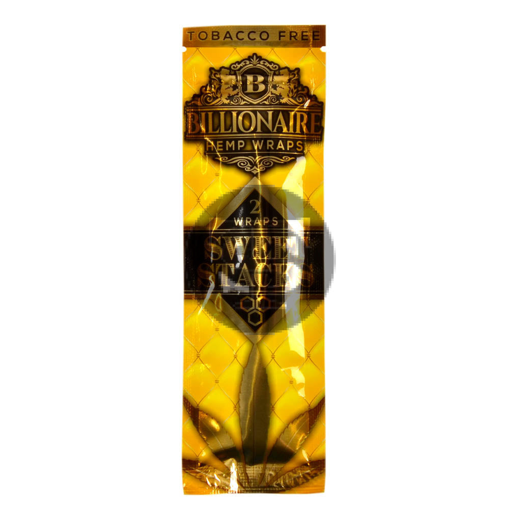 Billionaire Hemp Wraps 25 packs of 2 Sweet Stacks