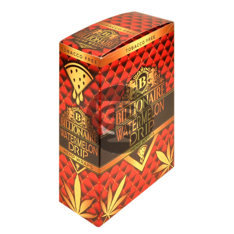 Billionaire Hemp Wraps 25 packs of 2 Watermelon Drip