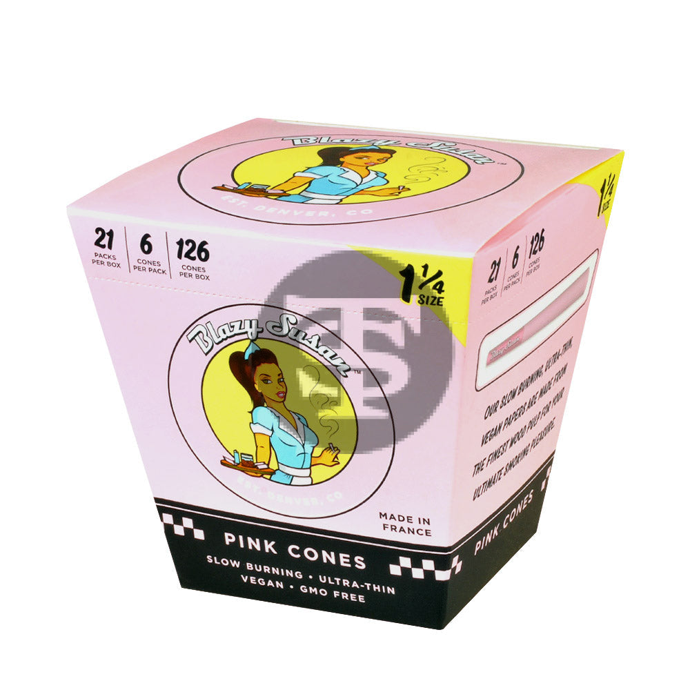 Blazy Susan Pink Cones 1 1/4 Size 21 Packs of 6