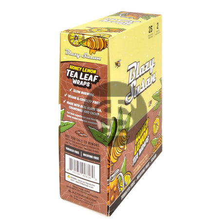 Blazy Susan Wraps Honey Lemon Tea Leaf 25 Packs of 2