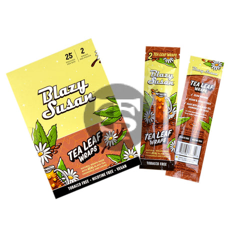 tobacco free blunt leaf Non-Tobacco Natural Wraps: The Alternatives Tea Leaf Wraps - Display