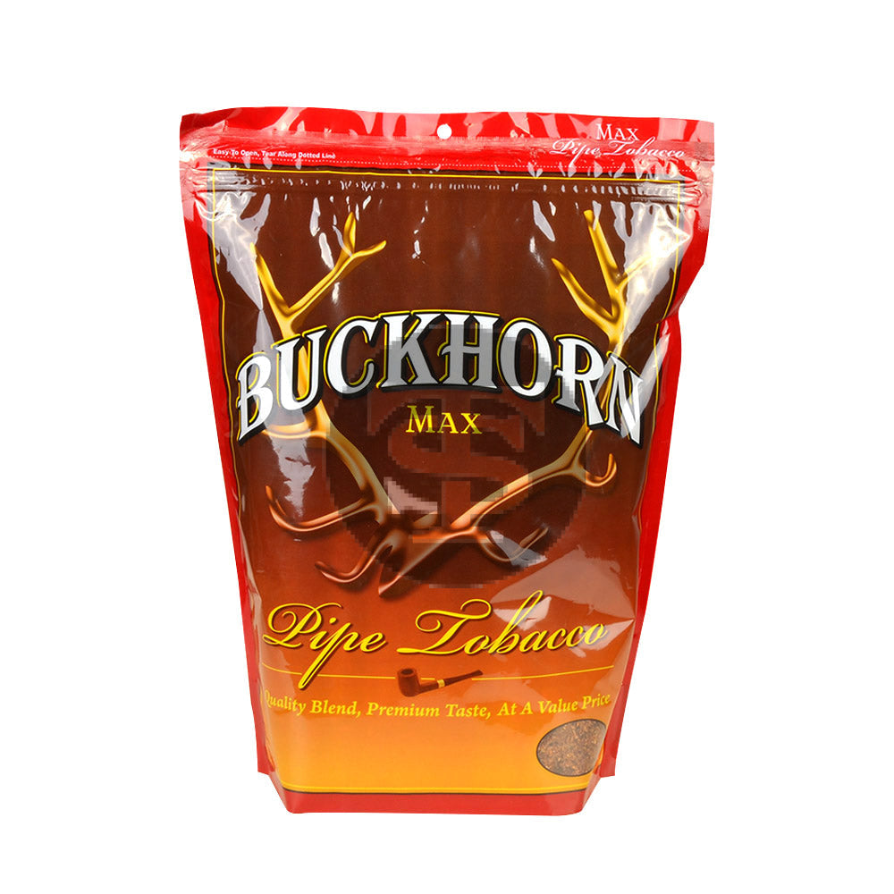 h*u様  tobaco Buckhorn Max (Full Flavor) Pipe Tobacco 16 oz. Bag – Tobacco Stock