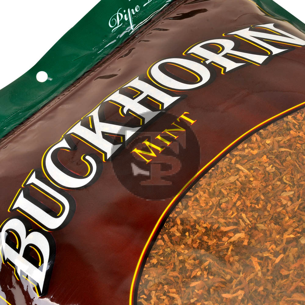 Buckhorn Mint Pipe Tobacco 16 oz. Bag – Tobacco Stock