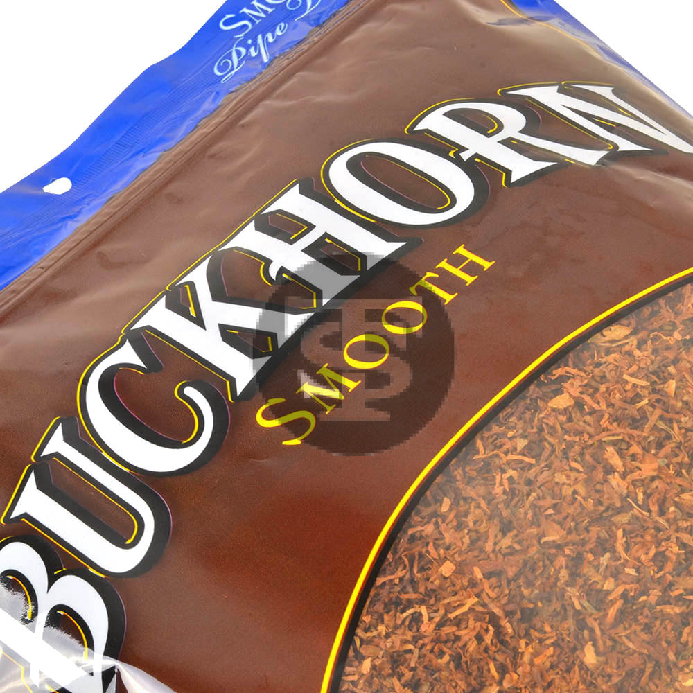 s&n tobacco Buckhorn Smooth Pipe Tobacco 16 oz. Bag – Tobacco Stock