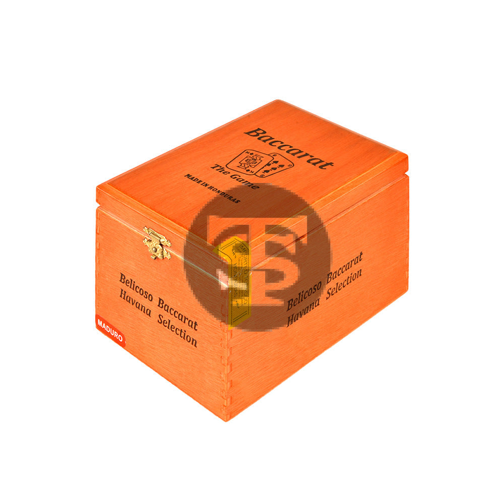Camacho Baccarat The Game Belicoso Maduro Cigars Box of 20