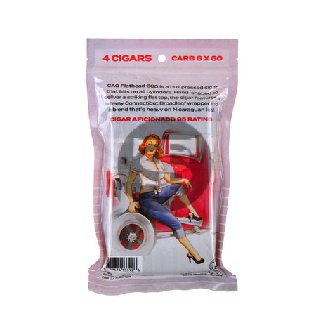 CAO Flathead V660 Carb Cigars Pouch of 4