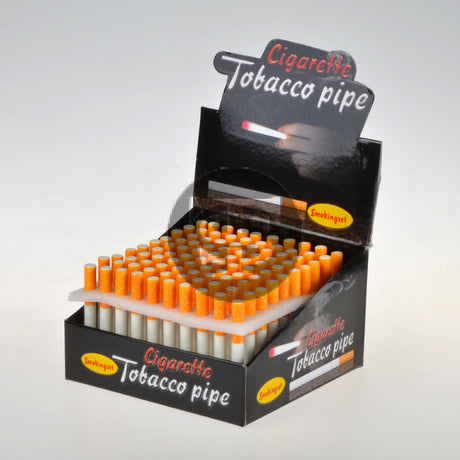 Ceramic Cigarette Display of 100 Large 1