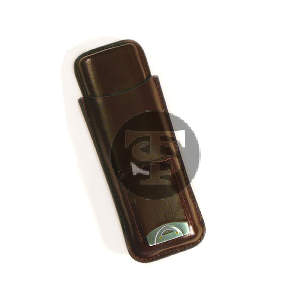 Cigar Case With Cutter Brown 1