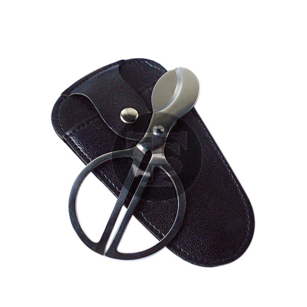 Cigar Scissors With Leather Pouch 1