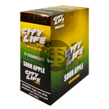 City Life Cigarillos 5 for $1.29 Sour Apple 15 Packs of 5