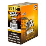 City Life Cigarillos 5 for $1.49 Mango 15 Packs of 5