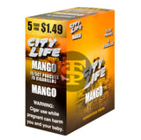 City Life Cigarillos 5 for $1.49 Mango 15 Packs of 5
