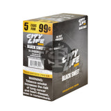 City Life Cigarillos 5 for 99 Cents Black Sweet 15 Packs of 5