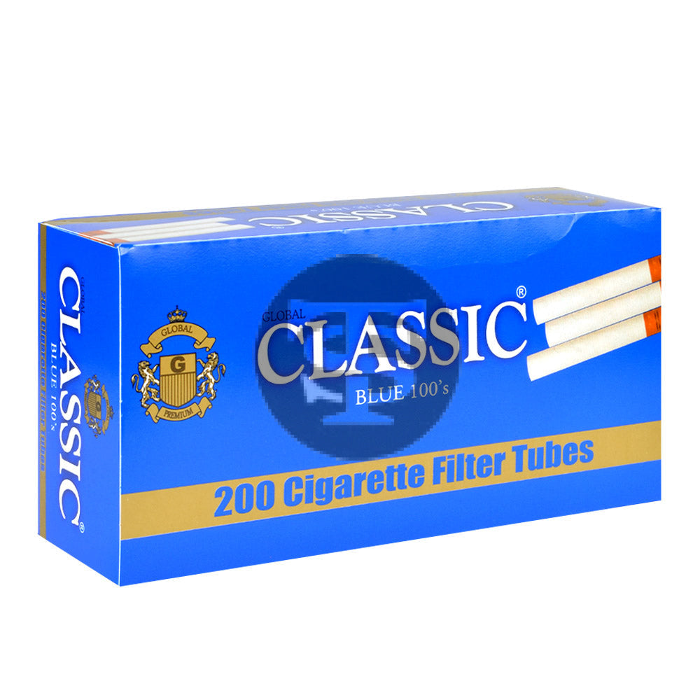 Classic Filter Tubes 100mm Blue (Light) 5 Cartons of 200 2