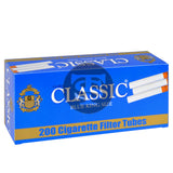 Classic Filter Tubes King Size Blue (Light) 5 Cartons of 200
