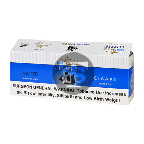 Clipper Filtered Cigars 10 Packs of 20 Smooth