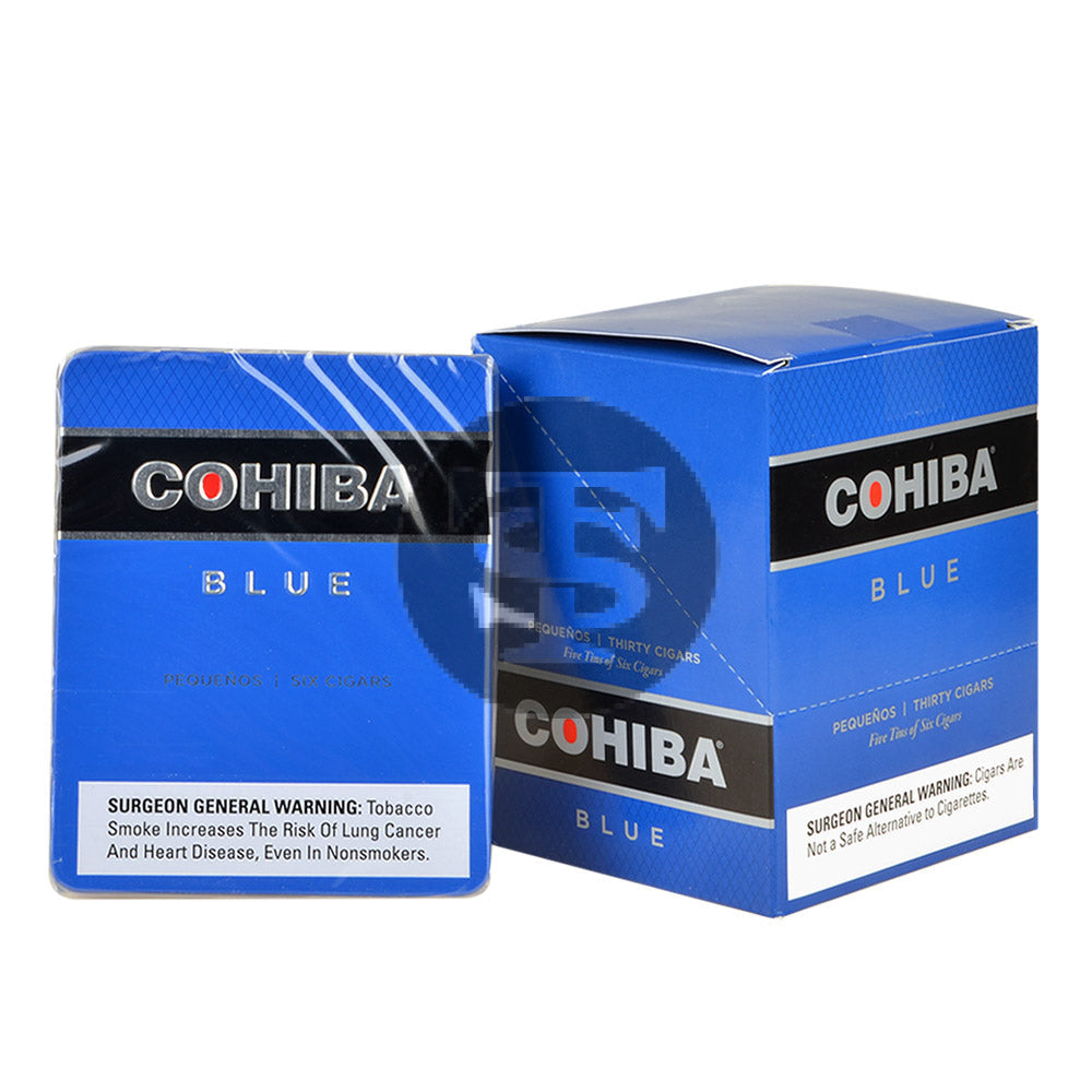 Cohiba Blue Pequenos Cigars 5 Packs of 6