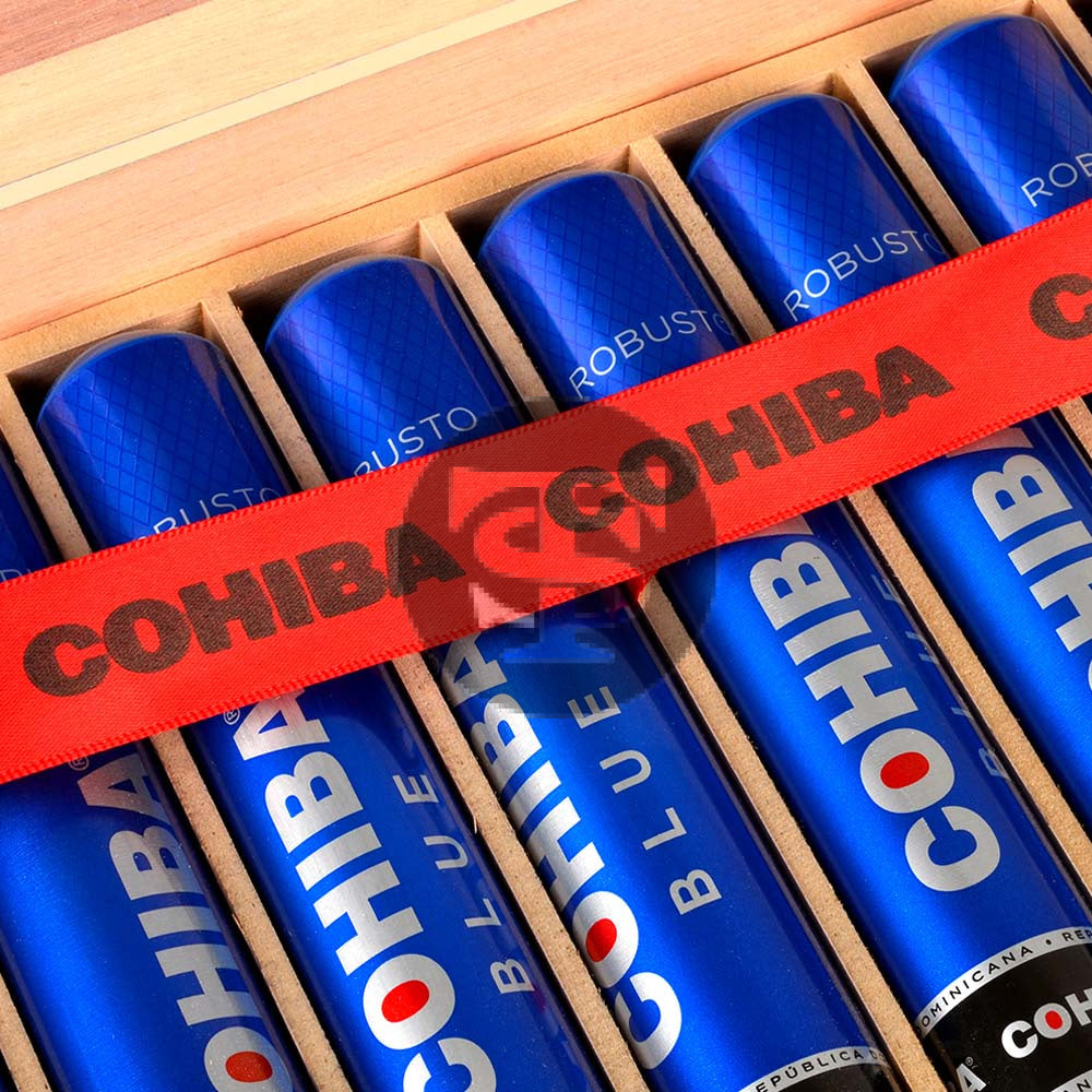 Cohiba Blue Robusto Tubo Cigars Box of 20