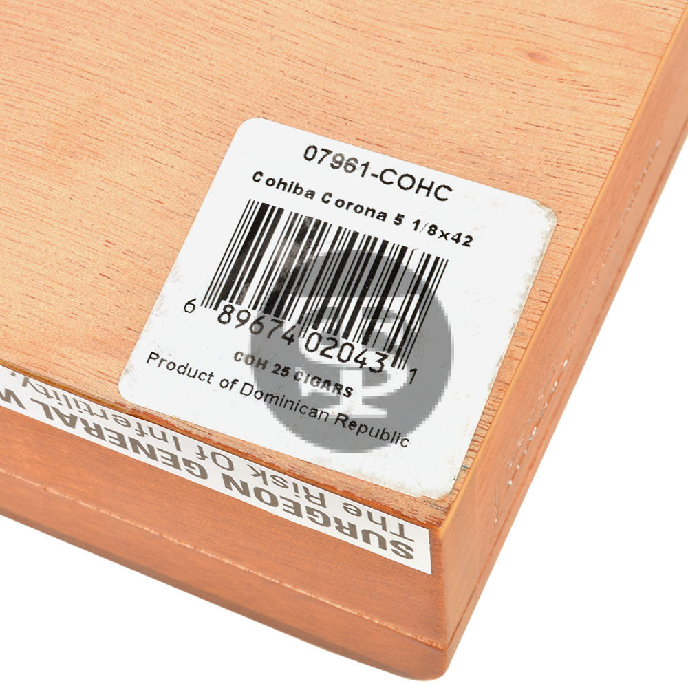 Cohiba Red Dot Corona Cigars Box of 25