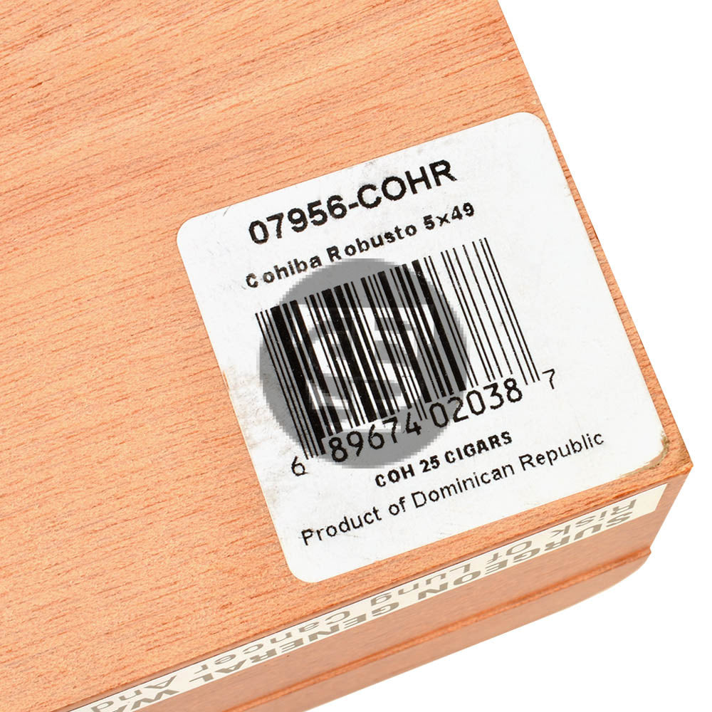 Cohiba Red Dot Robusto Cigars Box of 25