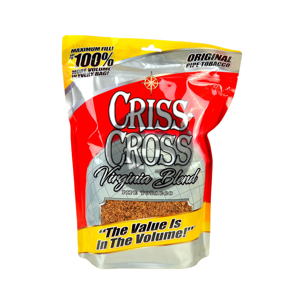 Criss Cross Virginia Blend Original Pipe Tobacco 8 oz. Bag 1