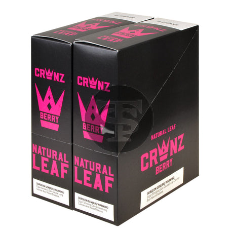 Crwnz Natural Leaf Berry Cigarillos Save on 2