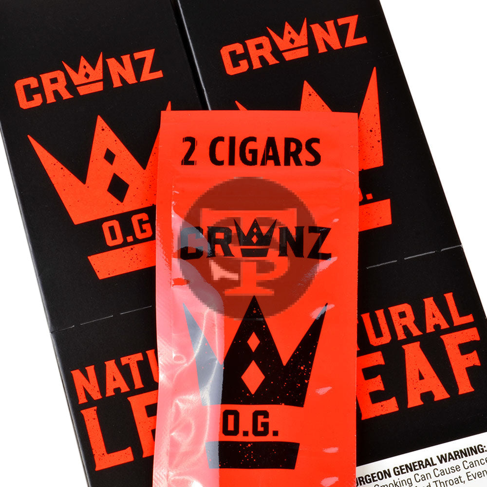 Crwnz Natural Leaf OG Cigarillos, Save on 2 – Tobacco Stock