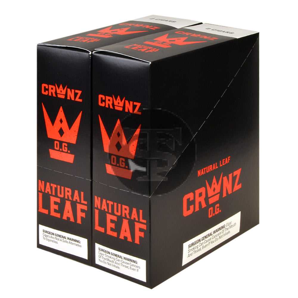 Crwnz Natural Leaf OG Cigarillos, Save on 2 – Tobacco Stock