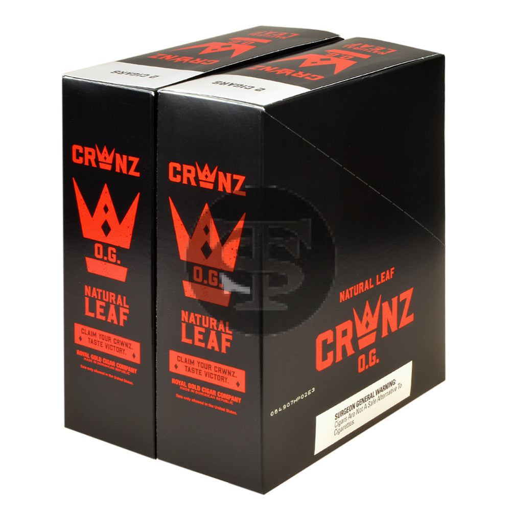 Crwnz Natural Leaf OG Cigarillos, Save on 2 – Tobacco Stock