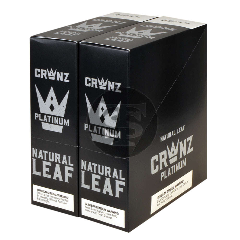 Crwnz Natural Leaf Platinum Cigarillos Pre-Priced $1.29