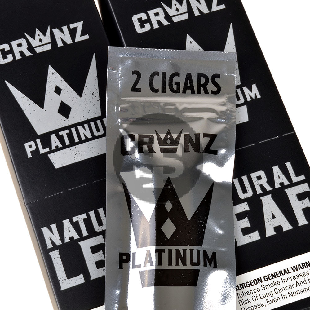 Crwnz Natural Leaf Platinum Cigarillos, Save on 2 – Tobacco Stock