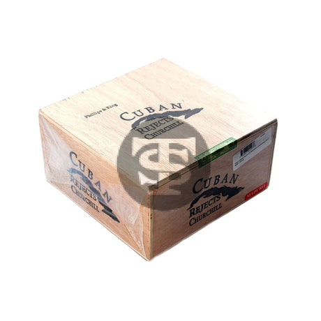 Cuban Rejects Churchill Maduro Cigars Box of 50 1