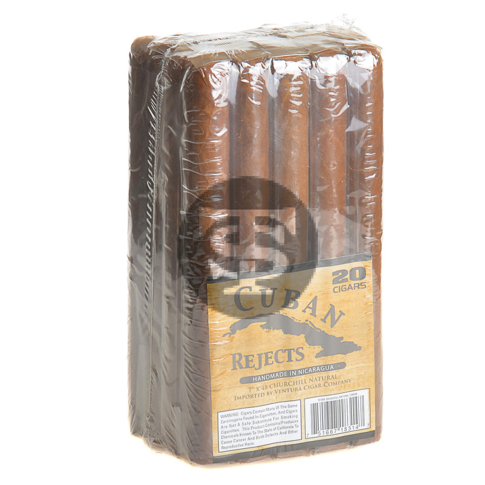 Cuban Rejects Churchill Natural Cigars Pack of 20 1