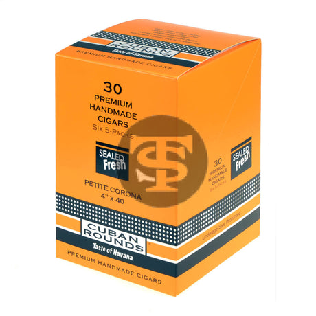 Cuban Rounds Sealed Fresh Petite Corona Cigars 6 Packs of 5 1