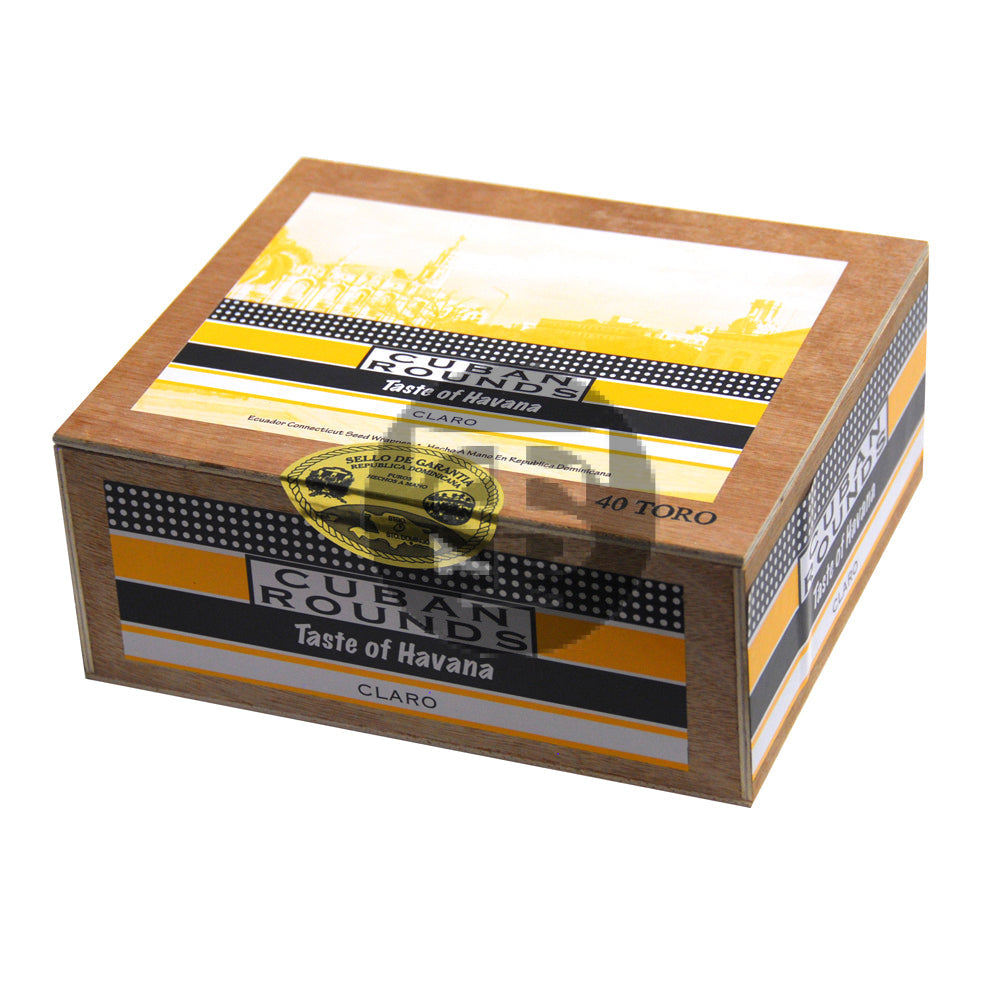 Cuban Rounds Toro Claro (Connecticut) Cigars Box of 40 1